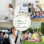 Green Generation Bamboo Toilet Paper & Facial Tissues Bundle – 3-Ply Soft, Organic, Hypoallergenic, Septic Safe, FSC Certified