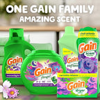 Gain dryer sheets, 105 Count, Moonlight Breeze Scent, Laundry Fabric Softener Sheets with 2-in-1 Aromaboost Plus Softness