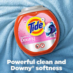 Tide Power PODs + Downy Laundry Detergent Pods, 18 Count, Soft Boosters + April Fresh