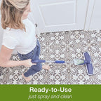 Bona Multi-Surface Floor Cleaner Refillable Spray Mop Cartridge, for Stone Tile Laminate and Vinyl LVT/LVP, 34 Fl Oz (Pack of 2)