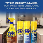 Zep Stainless Steel Cleaner and Polish 14 ounces (Case of 4) ZUSSTL14 - Protects Metal Surfaces from Fingerprints, Soil and Waterspots