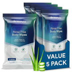 XL Adult Body Wipes for Women and Men - Pack of 40 Travel Cleansing Wipes - 10x10 Large for Camping, Gym, Travel, and More