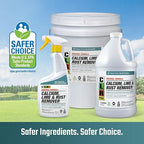 CLR PRO Calcium, Lime & Rust Remover - Quickly Removes Calcium and Lime Deposits, Stubborn Rust Stains, and Household Hard Water Deposits (32 Ounce Spray (Pack of 6))