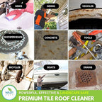 Wash Safe Industries WS-RO-1G Clear Rust Off Rust and Hard Water Stain Remover, 1 gal Bottle with Spray Attachment