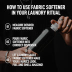 Laundry Sauce - 02 Sets of Luxury Scented Laundry Fabric Softener Bundle (Australian Sandalwood and Italian Bergamot), Premium Laundry Fabric Softener with High-End, Sophisticated Fragrances