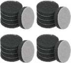 Power Scrub Pads, Scrubbing Pads 800 Grits Scouring Discs - Fitting for (Home Kitchen Cleaning - Drill Attachment - Scrubber Replacement) 20 Pcs & 2 Inch & Gray