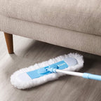 E-Cloth Flexi-Edge Floor & Wall Duster Head, Reusable Dusting Mop for Floor Cleaning, Floor Cleaner Ideal for Harword, Tile, Laminate and Other Hard Surfaces, 100 Wash Guarantee, 1 Pack