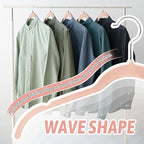 Sishynio Premium Velvet Shirt Hangers 50 Pack, Non-Slip 360° Swivel Hook Space-Saving Felt Hanger, Slim Flocked Hangers for Blouses, Strappy Dresses, Tank Tops(Pink)