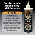 iFLO® Extreme A/C Drain Line Cleaner – Fast-Acting, Long-Lasting HVAC System Solution for Tough Clogs & Buildup – Professional Liquid Drain Cleaner and Clog Remover, 24oz Bottle, 1 Pack