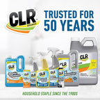 CLR Brands® Calcium, Lime & Rust Remover, Blasts Calcium, Dissolves Lime Deposits, Zaps Stubborn Rust Stains and Hard Water Deposits, 22 Ounce Spray Bottle (Pack of 1)