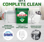 Cascade Complete Dishwasher Pods, Dishwasher Detergent, Dish Detergent Tab Tablets, Fresh, 100 Count