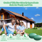 26 Pack Peppermint Oil Mice Repellent Balls, Natural Rodent & Spider Deterrent for Indoor Outdoor Use, Drive Away Mice, Rats, Squirrels, Roaches, Safe for Pets & Family, for Home, Kitchen, Garage, Car