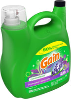 Gain + Aroma Boost Liquid Laundry Detergent, Lavender, 96 Loads 150 fl oz