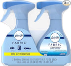 Febreze Fabric Refresher, Odor Eliminator Extra Strength, Original, 2 Count - Pack of 3 (6 Bottles Total)