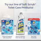 Soft Scrub 4-in-1 Rim Hanger Toilet Bowl Cleaner, Sapphire Waters, 2 Count