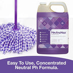 Neutramax Lavender Scented Concentrated Neutral Floor Cleaner, Gallon (Case of 4)