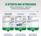 Black Diamond Stoneworks Granite Counter Cleaner: USDA Certified BIOBASED- Safe for Granite and other stone countertops. Safe for food contact formula to keep your countertops looking fresh and clean!