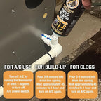 iFLO® Extreme A/C Drain Line Cleaner – Fast-Acting, Long-Lasting HVAC System Solution for Tough Clogs & Buildup – Professional Liquid Drain Cleaner and Clog Remover, 24oz Bottle, 1 Pack