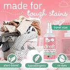 Dreft Stain Remover for Baby Clothes and Hypoallergenic Baby Stain Remover Spray, Travel Size Stain Treater, 3 Fl Oz ( Pack of 2)