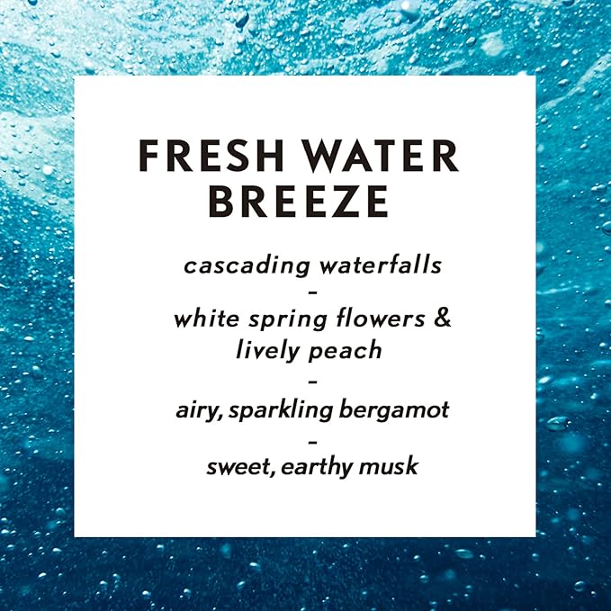 Air Wick Essential Mist, Essential Oil Diffuser Refill, Air Freshener, Fresh Water Breeze, 2.01 Fl Oz (Pack of 3)