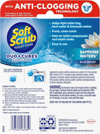 Soft Scrub DuoCubes In-Tank Toilet Cleaner, 2ct, Sapphire Waters (7 Pack)