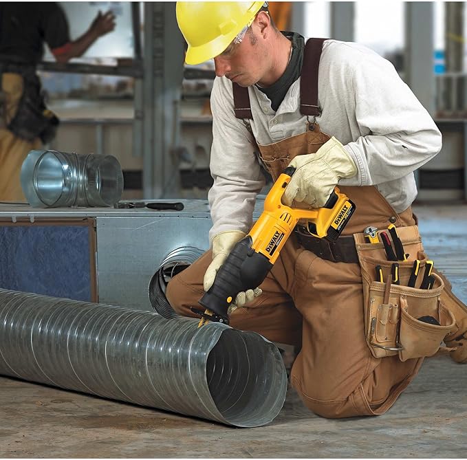 DEWALT 20V MAX Reciprocating Saw, 3,000 Strokes Per Minute, Variable Speed Trigger Cordless Saw, Tool Only (DCS380B)