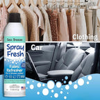 Spray Fresh Fabric Refresher, Sea Breeze, 8 oz — Deodorizer and Freshener for Clothing, Bedding, and Furniture
