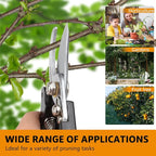 Pruning Shears, 8.5" Professional Garden Shears, SK5 Steel Hedge Clippers, Garden Clippers Handheld, Heavy Duty Garden Scissors Tools, Pruning Shears for Gardening Yard Roadside