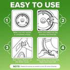Renuv® Heavy Duty Washing Machine Cleaner Descaler Tablets - for Front Load, Top Load Washer, HE (6 XL Tablets - 6 Months Supply)