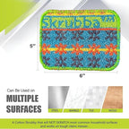 Wet-it! Skrubba 3-Pack Reusable Dish Scrubbers – Non-Scratch Scouring Pads for Kitchen & Household – Eco-Friendly, Dishwasher Safe Scrub Sponges for Dishes, Pots & Pans (Vogue)