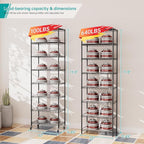 SINGAYE Shelf Closet Wire Shelving：Adjustable Metal Unit for Laundry Room Organization Bathroom Kitchen Home Storage with Wheels Pantry Rack Shelves