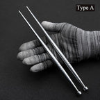 Bonsai tools 200 / 240 Mm Straight Bonsai Root Hook Made By Aviation Aluminum Alloy (Type A (200Mm))