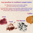 1L Stain & Odor Remover, Carpet Cleaner. Compatible With Roborock. Compatible With All Upright And Compact Deep Carpet Cleaners(1 PCS)