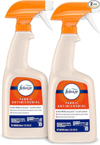 Febreze Fabric Spray, Odor Eliminator for Strong Odor, Sanitizing and Antimicrobial, 32 fl oz (2 Count)