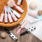 Hushee 20 Pcs Bulk Mini Lint Roller for Pet Hair and Clothes Lint Roller Travel Size Removers Sticky Removing Tool for Travel, Gift Bags, Furniture, Car Seat