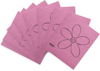 Skoy Cloth, 8-Pack Versatile Swedish Dishcloths for Kitchen and Household Use, Reusable Cleaning Cloths, Planet-Friendly, Dishwasher and Dryer-Safe, Pink