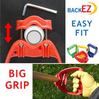 Back-Saving Tool Handle Attachment, EVR-Grip Upgrade, Labor-Saving Ergonomic Shovel Add-on Handle, RED