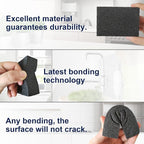 8pc Black Carborundum Sponge Nano Emery Sponges Caspian Stone Pot Clean Brush Rust Eraser Grit Scouring Pads Pot Cleaning Pads with Carborundum Washing Kitchen Cleaner Tool(thickness-1inch)