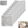 10 PCS Multipurpose Wire Dishwashing Rag for Wet and Dry,Non-Scratch Wire Dishcloth,Scrubbing Wire Dishwashing Rags,Time-Saver Kitchen Wipes Cleaning Cloths (Monolayer)