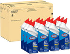 CloroxPro Commercial Solutions, Clorox Manual Toilet Bowl Cleaner with Bleach, Automatic Toilet Cleaner, Fresh Scent, 24 Ounces (Pack of 12) - 00031