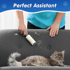 BEAUTURAL Lint Roller, Extra Sticky 360 Sheets for Pet Hair Removal, Dog and Cat Lint Remover 4 Pack, Upgraded Version