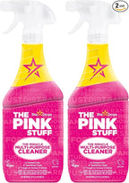 The Pink Stuff Miracle Multi-Purpose Cleaner Spray,30 fl oz – Now 20% More! Powerful All-Purpose Cleaning Solution for Kitchens,Bathrooms,Floors&More – Cuts Through Grease&Grime with Ease,(Pack of 2)