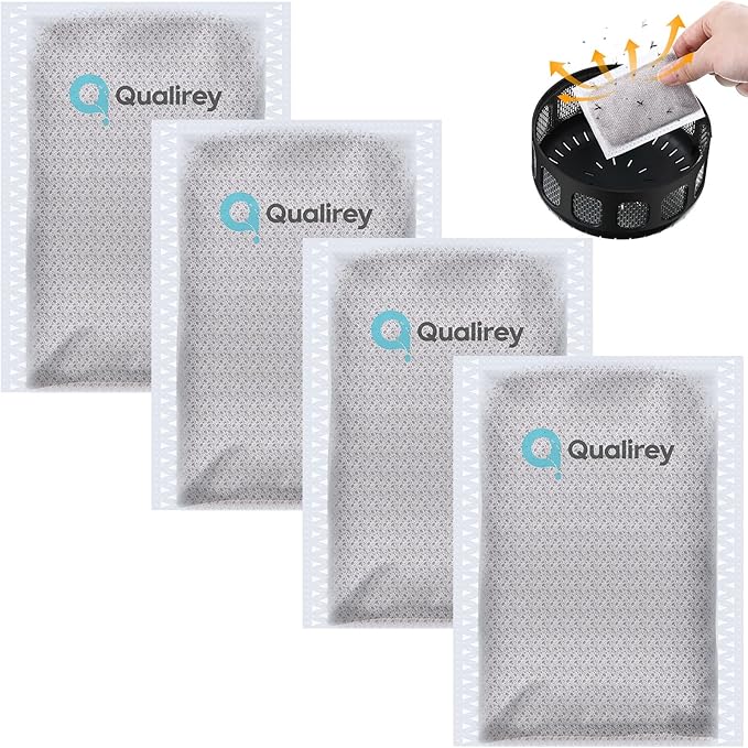 Qualirey 4 Pack Mosquito Attractant in Bulk, Lure for Bug Zapper Bait Refill Compatible with All Mosquito Trap Enhances Catch Rates for Indoor Outdoor Traps, Safe and Long Lasting