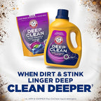 ARM & HAMMER Deep Clean Odor Formula Liquid Laundry Detergent, Radiant Burst Scent, 75 Fl Oz, 50 Loads