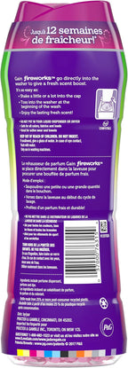 Gain Fireworks Laundry Scent Booster Beads for Washer, Moonlight Breeze, 10 oz, 4 Count
