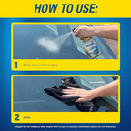 Rain-X 630178 Cerami-X Glass Cleaner + Water Repellent, 16oz - Cleaning Effectively While Remaining Streak Free, Protecting Against Contaminants and Stains