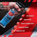 Jay Leno's Garage Glass Cleaner Spray Streak-Free Auto Glass Cleaner for Cars, Automotive Window Cleaner for Car Windows, Windshields & Mirrors 16 oz (Pack of 2) (16 oz (Pack of 2))