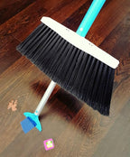 New Broom As Seen On Shark Tank. for Indoor and Outdoor Use Retractable Handle with Scraper Making Sweeping Easy
