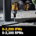 DEWALT 20V MAX Cordless Impact Wrench, 1/2 Impact Gun, 4-Speed High Torque with Hog Ring Anvil and LED Light, Brushless Motor, Precision Wrench, Tool Only (DCF900B)