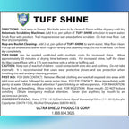 Ultrashield Tuff-Shine Clean Enhance and Protects, Multi Surface Floor Cleaner Shine, Commercial & Janitorial Cleaning Supplies, Quick Instant Shine Concrete (2 x 1 Quartz)
